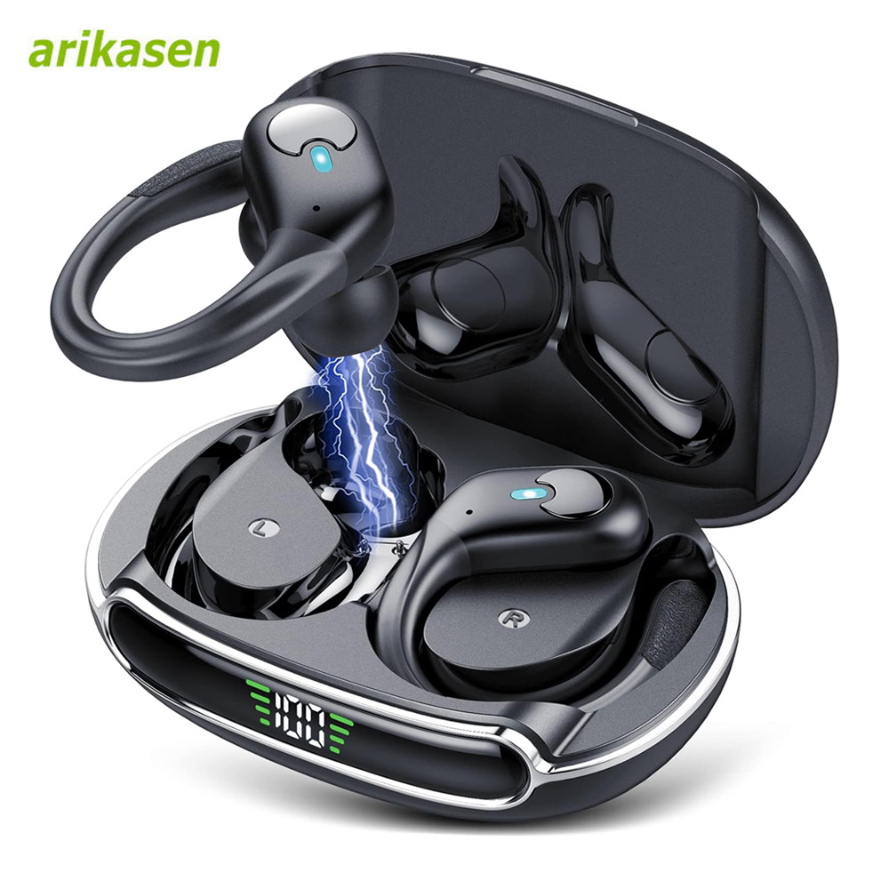 Bone Conduction Running Headphones - Bluetooth 5.3 Headphones True Wireless Earbuds