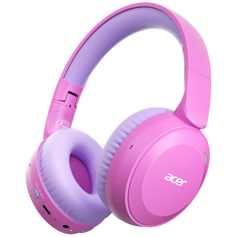 Acer OHR668 Kids Bluetooth 6.0 - Anc Wireless Over Ear Headphones recension och pris