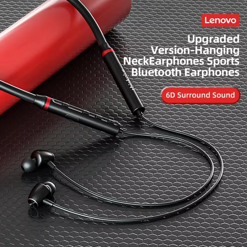 Origial Lenovo HE05X Bluetooth - Magnetic Neckband Sports Earphones recension och pris