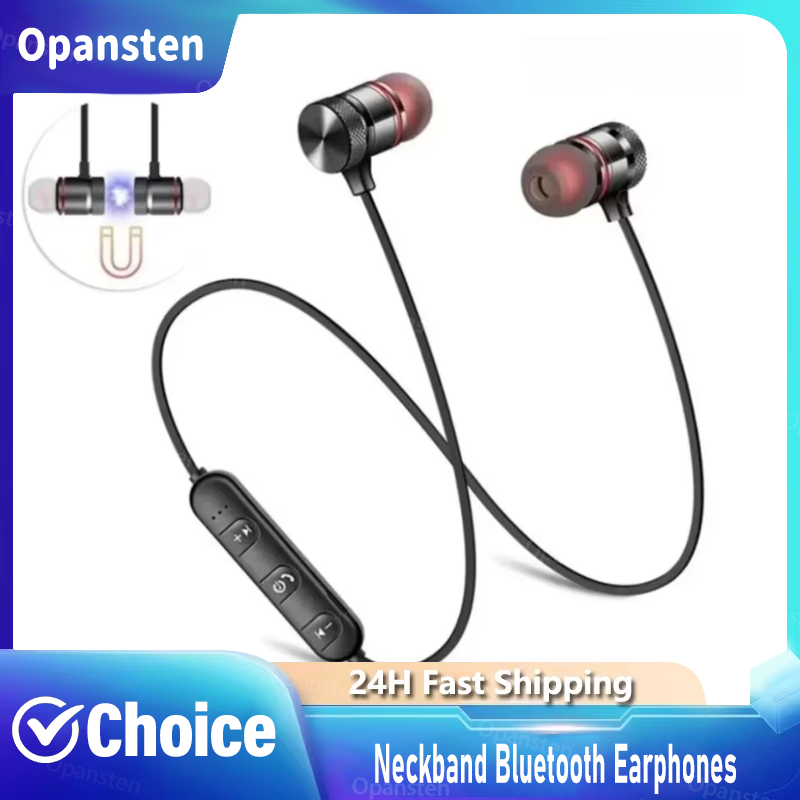 Neckband Bluetooth Earphones I - Magnetic Neckband Sports Earphones recension och pris