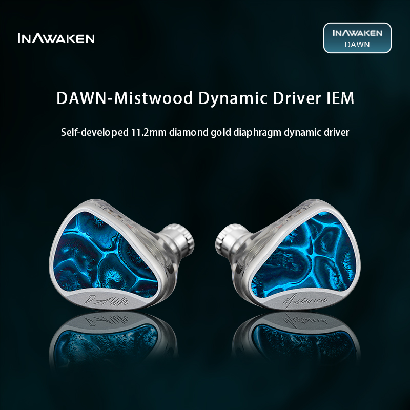 INAWAKEN Dawn Mistwood In-Ear  - Planar Magnetic Iem Earphones recension och pris