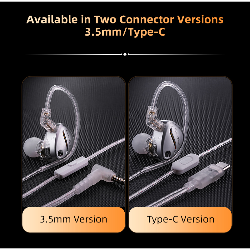 KZ Castor Pro 2 HiFi IEM Earph - Type C Wired Earphones With Mic recension och pris
