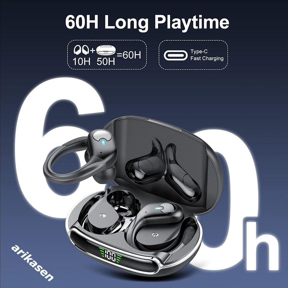 Bluetooth 5.3 Headphones True  - Bone Conduction Running Headphones recension och pris