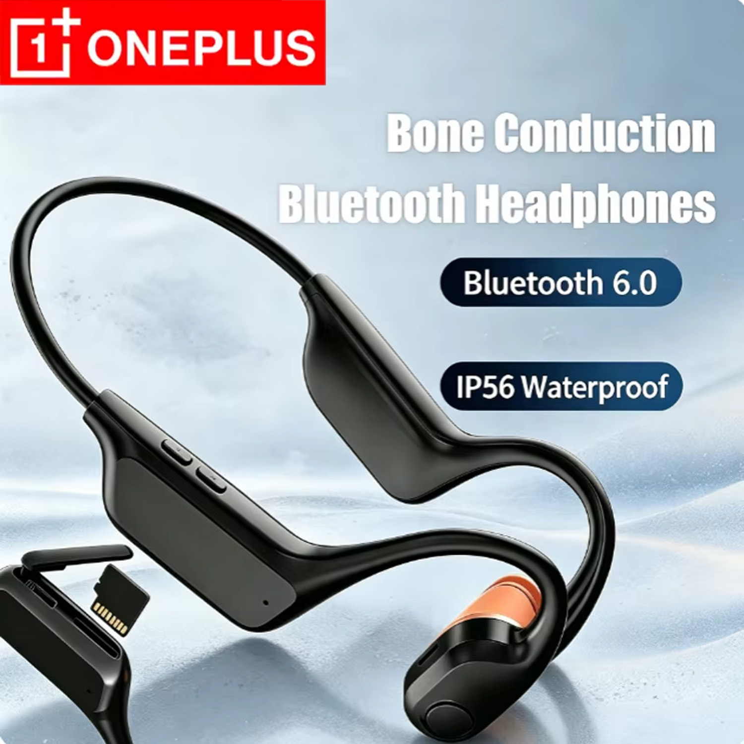 OnePlus Open-Ear Bone Conducti - Bone Conduction Running Headphones recension och pris