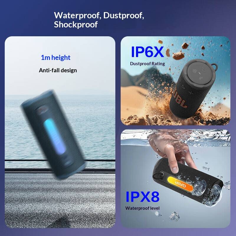 Skiing Patio JBL GRIP IPX7 Wat - Portable Bluetooth Speaker Waterproof Ipx7 recension och pris