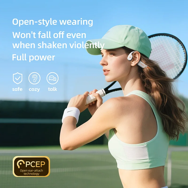 POLVCDG X9 Bone Conduction Swi - Type C Wired Earphones With Mic recension och pris