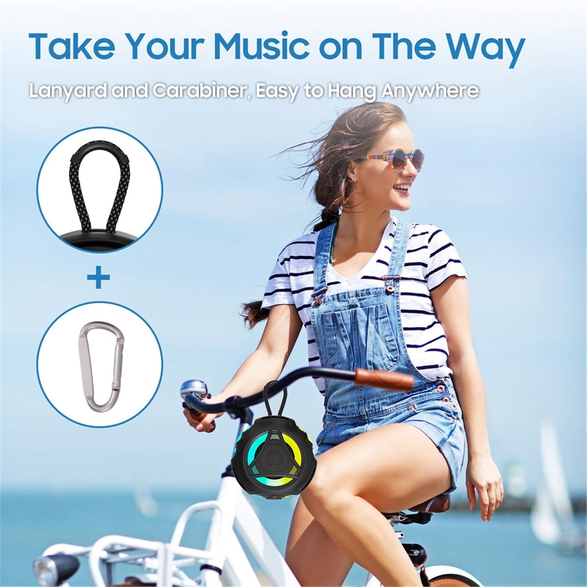 Mini Bluetooth Shower Speaker  - Portable Bluetooth Speaker Waterproof Ipx7 recension och pris
